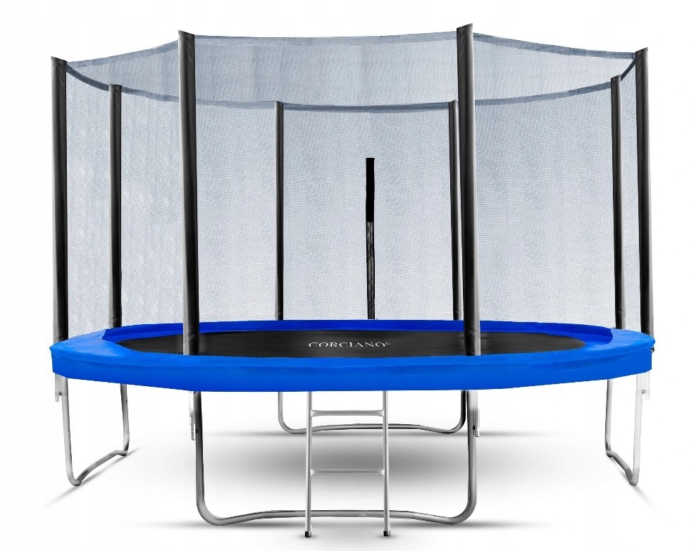 Záhradná trampolína pre deti 12 stôp 374 cm Corciano s vonkajšou sieťou